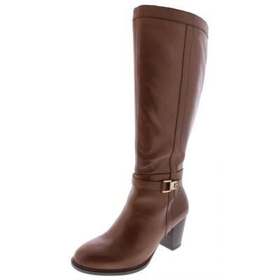 Женские сапоги до колена Giani Bernini Rozario коричневого цвета шириной 9 см (C, D, W) BHFO 0693