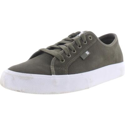 

Мужские кроссовки DC Manual S Green Leather Skate Shoes 9.5 Medium (D) BHFO 2666, Olive