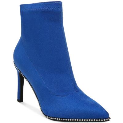 

Женские ботильоны Bar III Melanay Stretch Pull On с острым носком на каблуке BHFO 5080, Cobalt mc, Melanay