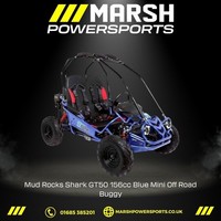 Mud Rocks Shark GT50 156cc Blue Mini Off Road Buggy - Order NOW