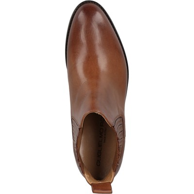 GUGLIELMO ROTTA GUGLIELMO ROTTA STIEFELETTE 5852D, GLATTLEDER, BRAUN, DAMEN