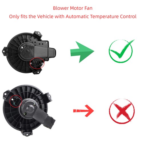 A/C Heater Blower Motor with Fan Cage For 2006-2018 Toyota RAV4 17-18 Corolla iM