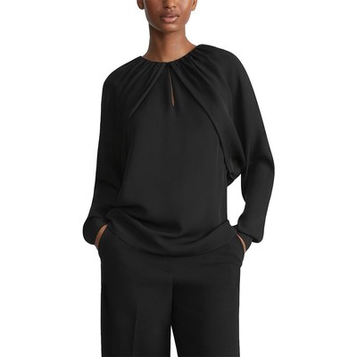 Женская шелковая рубашка-болеро Lafayette 148 New York, блузка-топ BHFO 5811