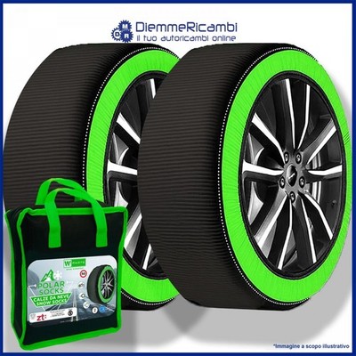 Polar Socks - Coppia di Calze da Neve W-Parts Catene da Neve - OMOLOGATE Tg. M