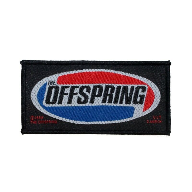 The Offspring Name Logo Patch Punk Rock Band Music Jacket Woven Sew On Applique