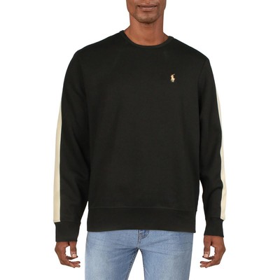 

Мужской свитшот с круглым вырезом Polo Ralph Lauren, домашняя одежда BHFO 0759, Черный