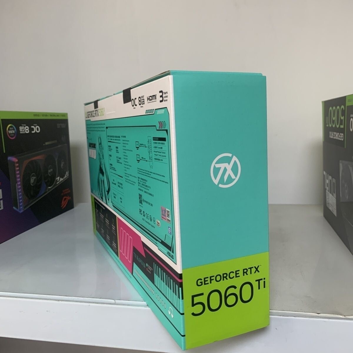 ASUS TUF TX-RTX 5060 TI O8G Graphics Card Hatsune Miku Edition