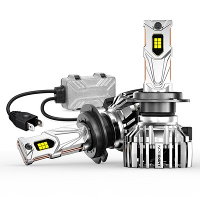 NOVSIGHT H4 H7 H11 H13 9005 9006 LED Headlight Bulb Kit 32000LM Hi/Lo Beam White