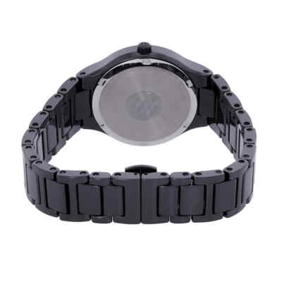 Pre-owned Bulova Millennia Quartz Black Mop Dial Ladies Watch 98r293