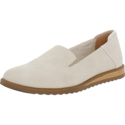 Scholls Shoes Женские белые лоферы Jetset 7.5 Medium (B,M) BHFO 2106