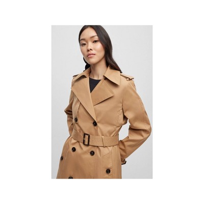 HUGO BOSS HUGO BOSS KURZMÄNTEL DAMEN BEIGE NEU & OVP 1240060