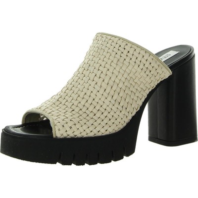 

Женские кожаные шлепанцы без шлепанца Steve Madden Fayth без задника BHFO 2949, Sand leather, Fayth