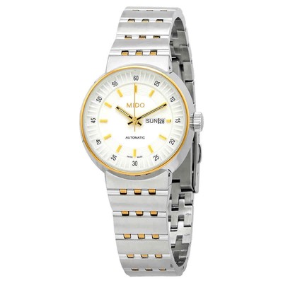Mido All Dial автоматические женские часы с белым циферблатом M733091112