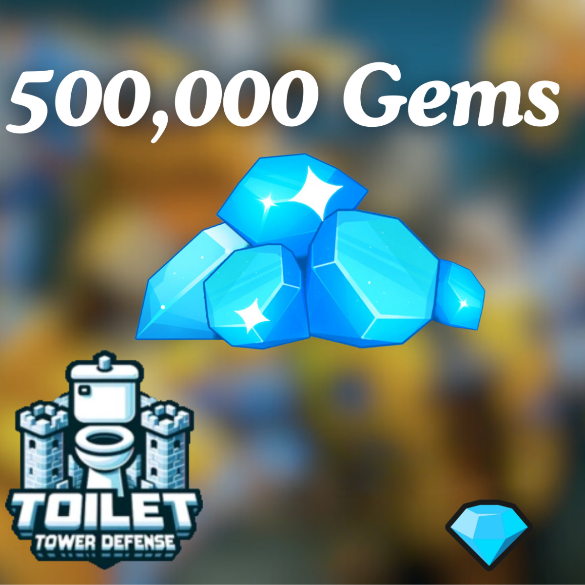 [🟢 ONLINE] Toilet Tower Defense | TTD | 500K Gems | 500000 Gems 🔥 Fast Send 🔥