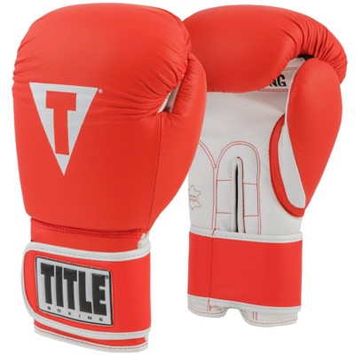 Title Boxing Pro Style 3.0 Hook and Loop Leather Training