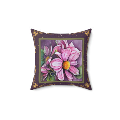 Upgrade Your Home Decor with Our Spun Polyester Square Throw Pillows