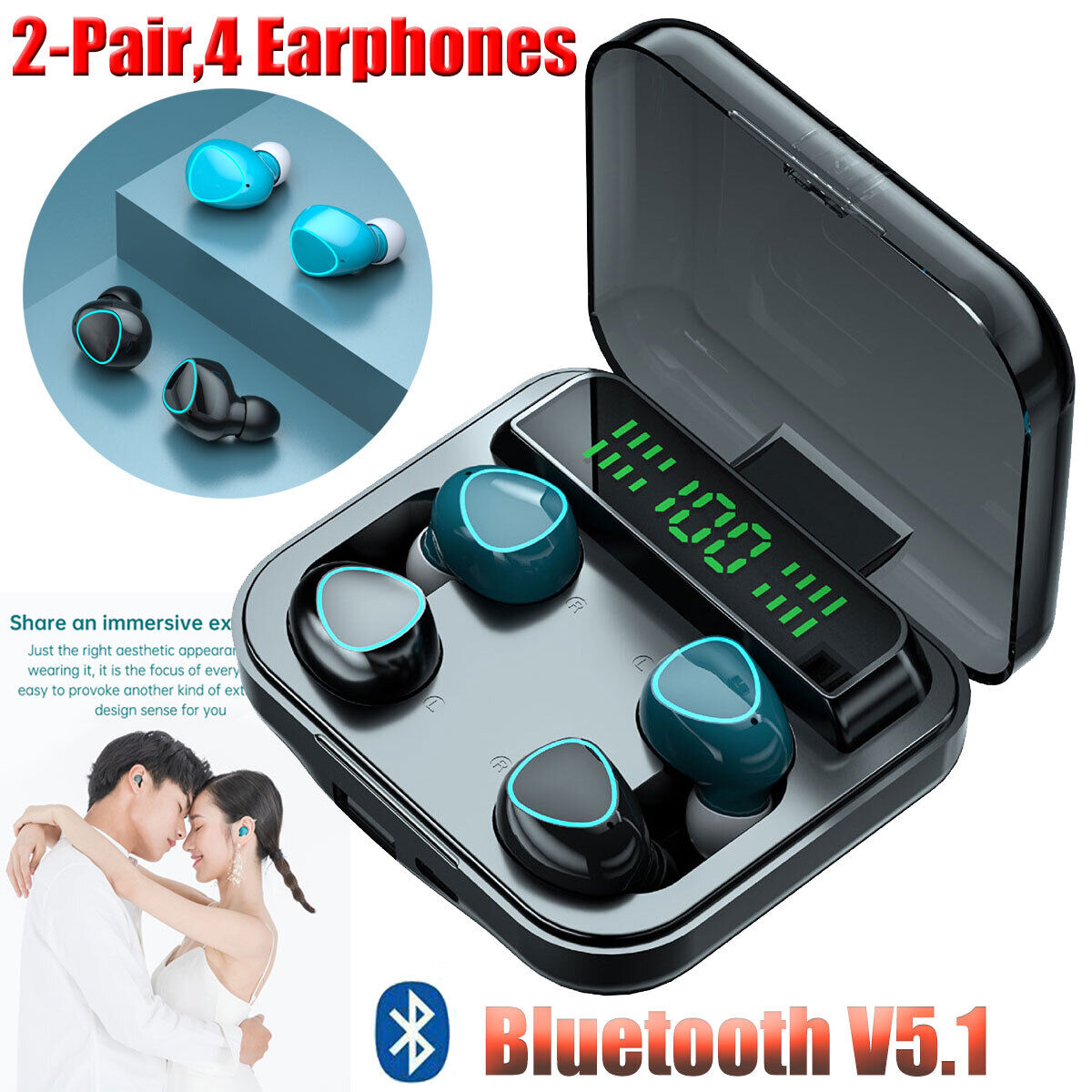 Bluetooth Headphones For Google Pixel 8/7/6 Pro/7a/5a/4a/3a Xl