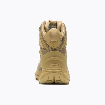 Pre-owned Merrell Work Men's Rogue Tactical Gore-tex® Waterproof Boot Dark Coyote - J00525