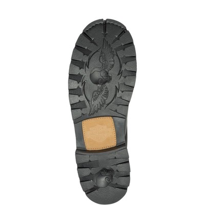 Pre-owned Harley-davidson Men's 5" Clarkson Riding Boot Black - D93862, Black