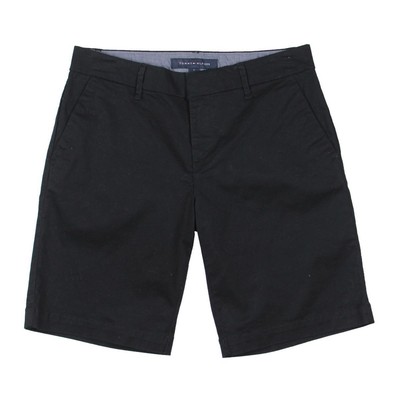 

Женские однотонные повседневные шорты-бермуды Tommy Hilfiger Hollywood Black  BHFO 5227, Черный