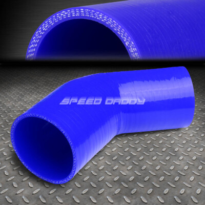 ДЛЯ ТРУБОПРОВОДОВ/ПАТРУБКОВ 2.5-3 45-ТРЕХСЛОЙНАЯ СИНЯЯ СИЛИКОНОВАЯ МУФТА ДЛЯ ШЛАНГА С ГРАДУСНЫМ ОТВОДОМ