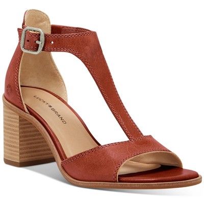 

Женские туфли Lucky Brand SABENI красные на блочном каблуке 8,5 средний (B,M) BHFO 7716, Rancho red, SABENI