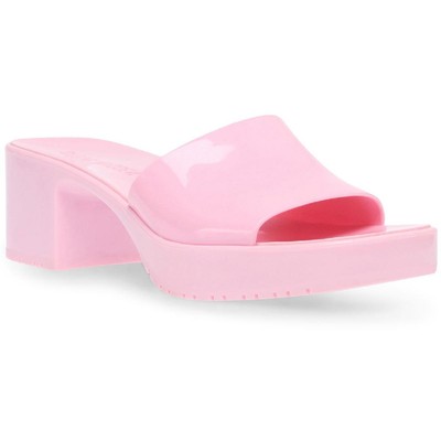 

Женские розовые босоножки на каблуке Steve Madden Harlin, 7, средний (B,M) BHFO 8764, Розовый