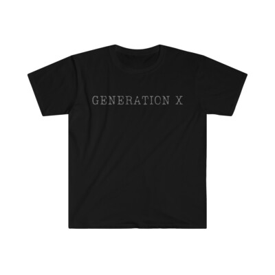 Generation X Unisex Softstyle T-Shirt