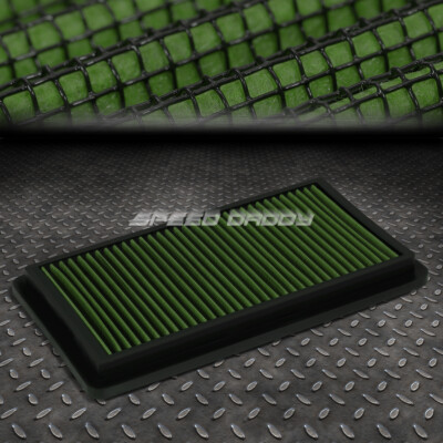 ДЛЯ 03-06 MAZDA 6 2.3/MPV ЗЕЛЕНЫЙ МНОГОРАЗОВЫЙ И МОЮЩИЙСЯ ВОЗДУШНЫЙ ФИЛЬТР С ВЫСОКИМ ПЕРЕПАДОМ РАСХОДА