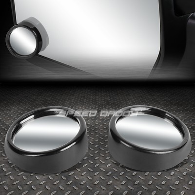 ПАРА 2 УНИВЕРСАЛЬНЫХ КРУГЛЫХ ЗЕРКАЛА ЗАДНЕГО ВИДА С ВЫПУКЛОЙ ЗАДНЕЙ ПАНЕЛЬЮ/ЗАДНЕГО БУКСИРОВОЧНОГО УСТРОЙСТВА