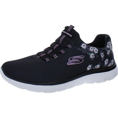 

Skechers Womens Summit - Кроссовки-слипоны Perfect Blossom шириной 10 (C, D, W) 4147, Black/multi