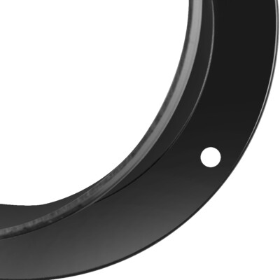 POWERTEC 4-Inch Inlet Flange Dust Collection Fitting (70126)