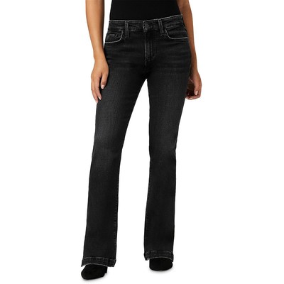 Женские черные джинсы Joes Jeans со средней посадкой и широкими штанинами 31 BHFO 0062