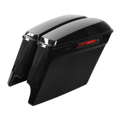 5'' Stretched Extended Saddlebag Bags Fit For Harley Touring Road Glide 1993-2013
