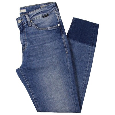 Mavi Jeans Женские Джинсы Alissa Denim с высокой посадкой суперскинни до щиколотки BHFO 4804