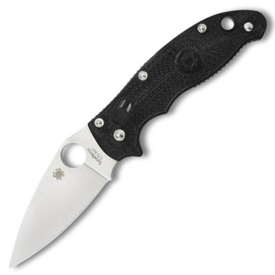 Spyderco Manix2 Black Lightweight Plain Edge 8.75'' Overall NUMBERED C101PBK2 NEW