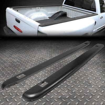 ДЛЯ 07-13 CHEVY SILVERADO 5,8-ФУТОВАЯ КРОВАТЬ, АТЛАСНЫЕ ЧЕРНЫЕ НАКЛАДКИ НА ГРУЗОВЫЕ РЕЙКИ, МОЛДИНГ С ОТВЕРСТИЯМИ