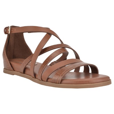 

Женские сандалии Nine West Cealiah Brown с ремешками 6, средний (B,M) BHFO 4529, Medium brown ll, Cealiah