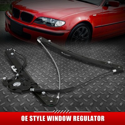 ДЛЯ 99-05 BMW 3-Й СЕРИИ ПЕРЕДНИЙ ЛЕВЫЙ СТЕКЛОПОДЪЕМНИК СО СТОРОНЫ ВОДИТЕЛЯ без ДВИГАТЕЛЯ