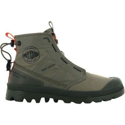 Ботинки Palladium Pampa Travel Lite темно-зеленые, 6,5