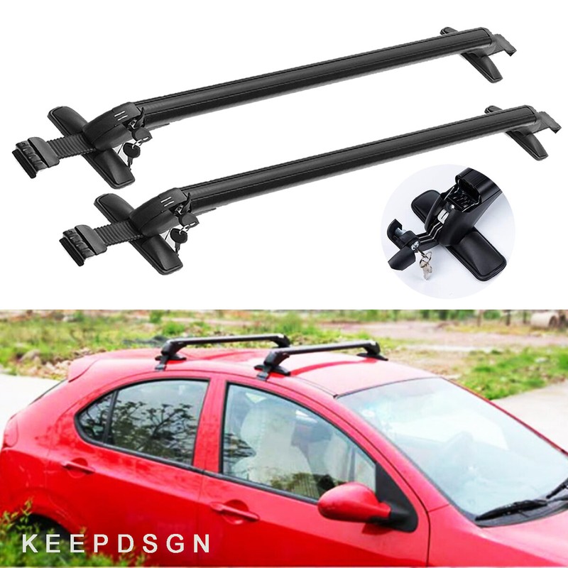 For Toyota Prius Camry Roof Rack Crossbars Luggage Kayak Cargo Carrier + Lock