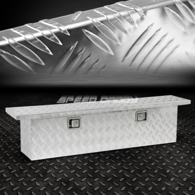 63X12X16 ХРОМИРОВАННЫЙ АЛЮМИНИЕВЫЙ БАГАЖНИК ПИКАПА, ЯЩИК ДЛЯ ИНСТРУМЕНТОВ, ХРАНЕНИЕ ПРИЦЕПА + ЗАМОК