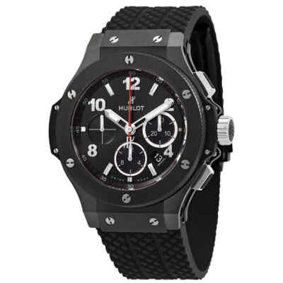 Pre-owned Hublot Big Bang Chronograph Automatic Black Dial Mens Watch 301.cm.130.rx