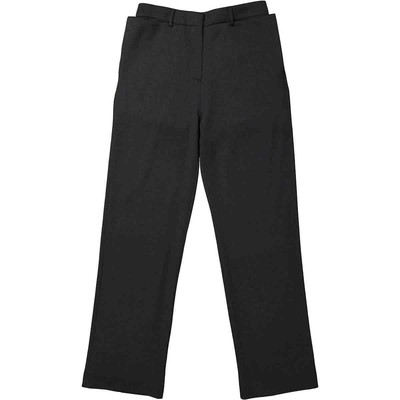 Pre-owned Burberry Ladies Charcoal Grey Straight Cashmere Trousers In Multicolor