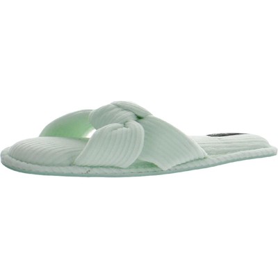 

Женские синие тапочки Cuddl Duds, сандалии-шлепанцы, размер 9–10, средний (B,M) BHFO 4530, Light aqua, 112102