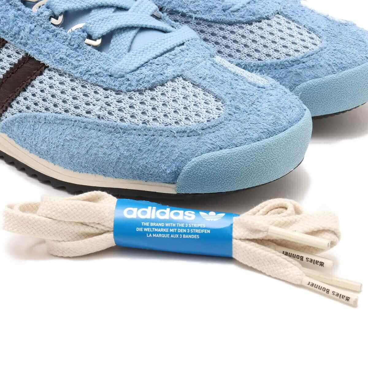 ADIDAS ORIGINALS IH3262 WALES BONNER ADIDAS ORIGINALS SL72 ASH BLUE CORE BLACK (MEN'S)