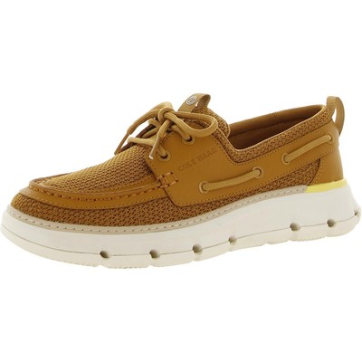 

ZeroGrand Cole Haan Женские сетчатые топсайдеры на шнуровке для регаты BHFO 5345, Light brown/lemon/ivory, Regatta