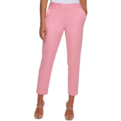 

Женские укороченные узкие брюки до щиколотки DKNY Essex Pink Knit  BHFO 5809, French rose