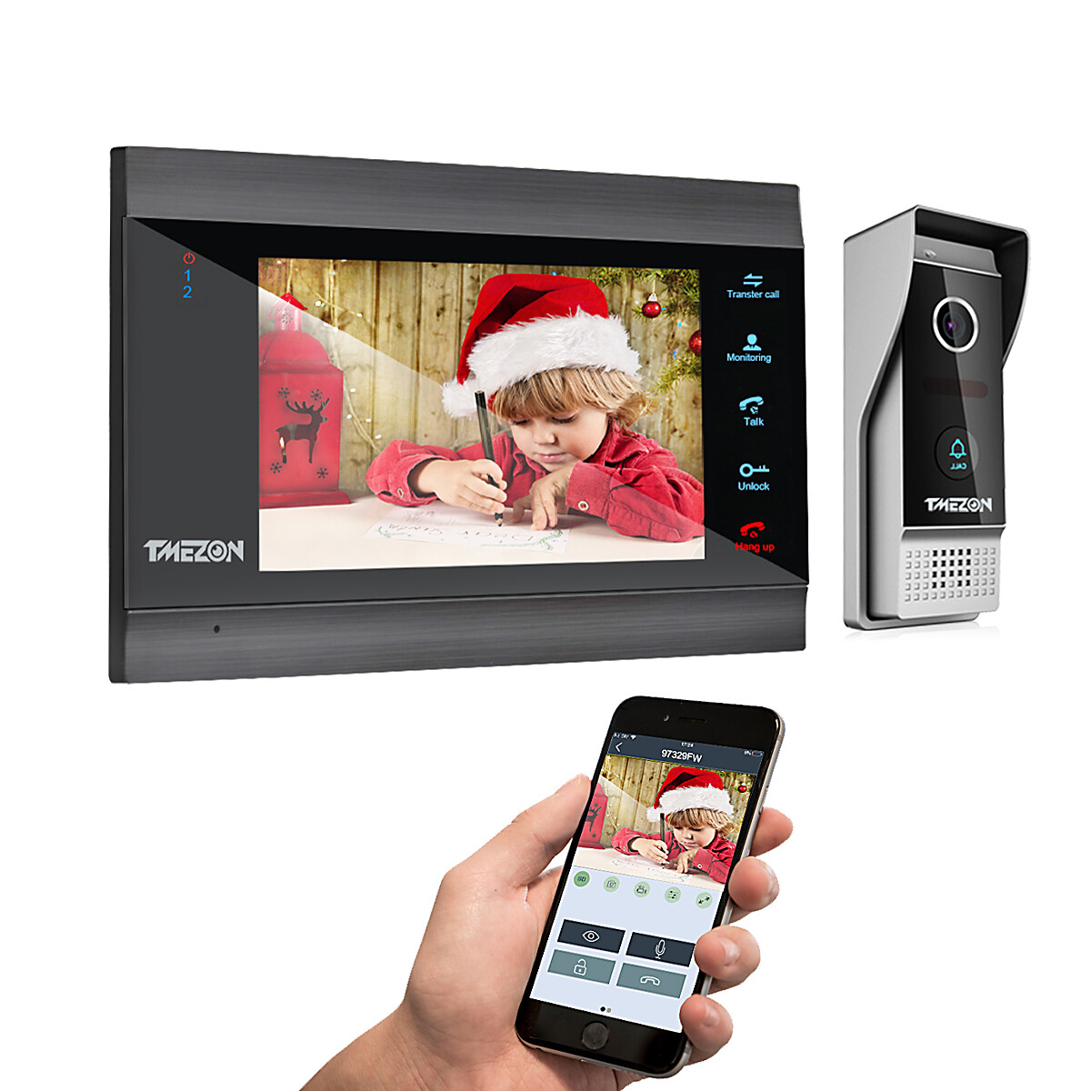 Panasonic Tv Wireless Monitor Tv Intercom Anywhere Door Phone Vl Swd302kl For Sale Online Ebay