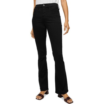 

Черные женские джинсы со средней посадкой Jen7 by 7 for All Mankind Bootcut  BHFO 6397, Черный, GS0708434